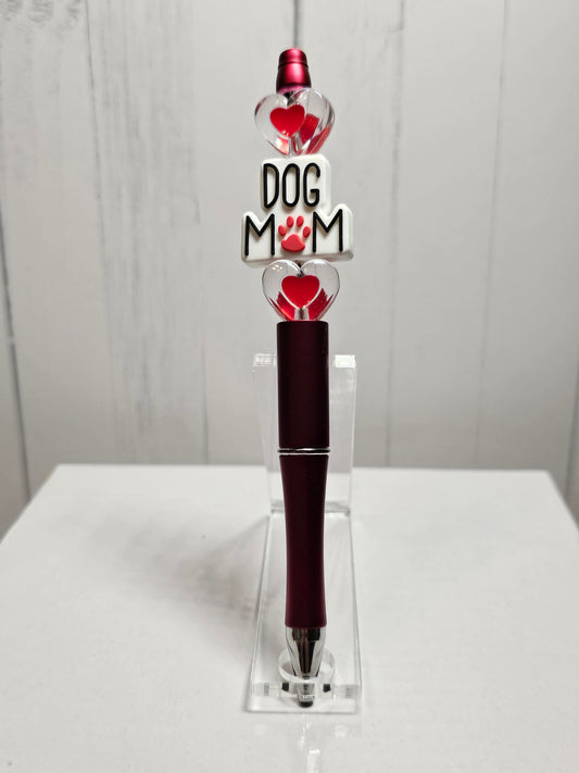 Dog Mom -  Beaded Pen