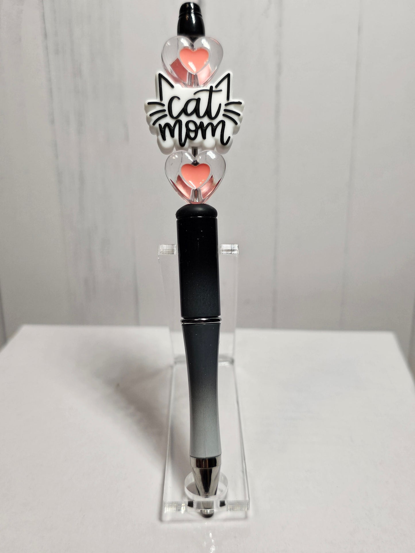 Cat Mom -  Beaded Pen