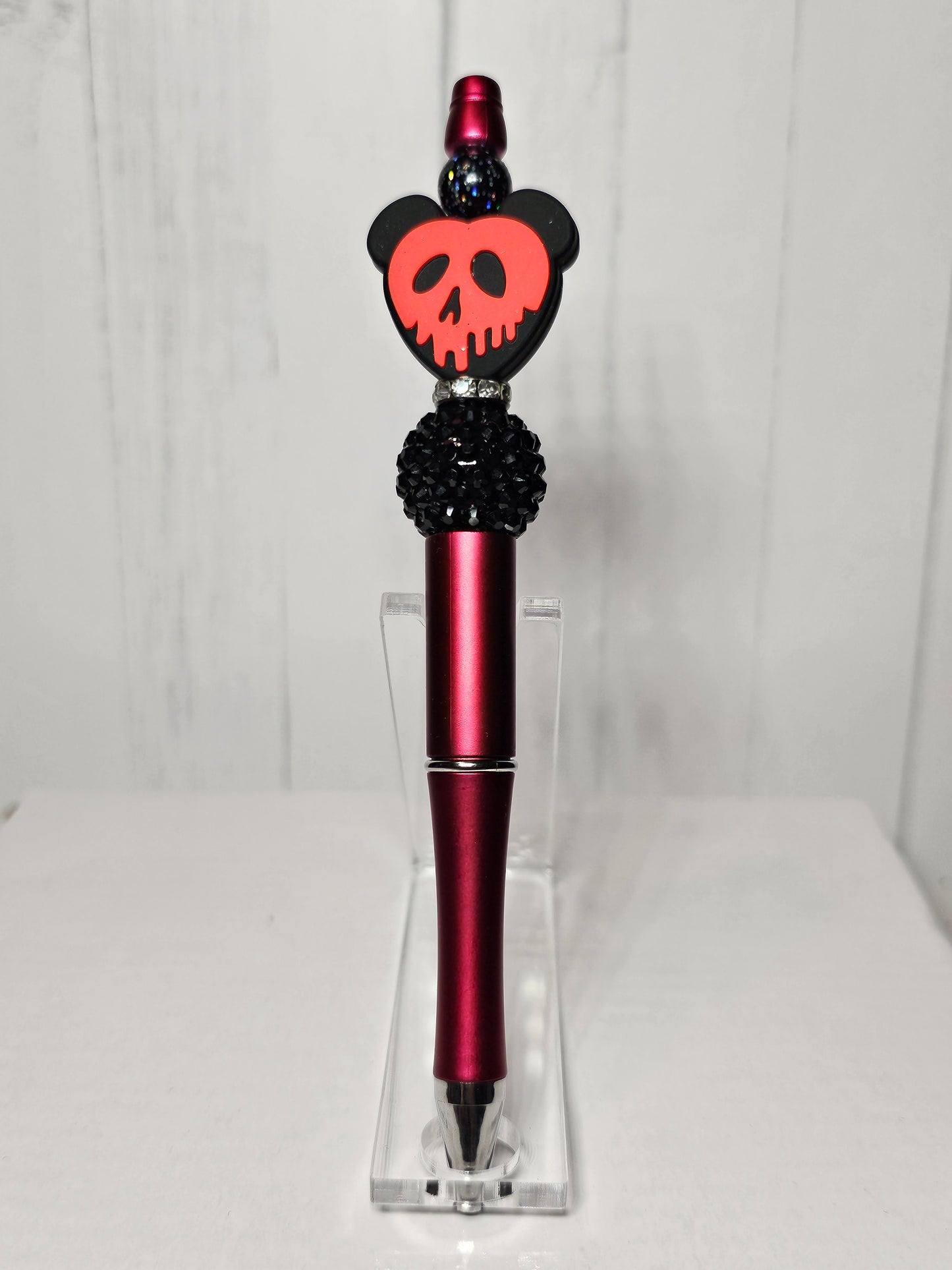 Poison Apple (Red) -  Beaded Pen