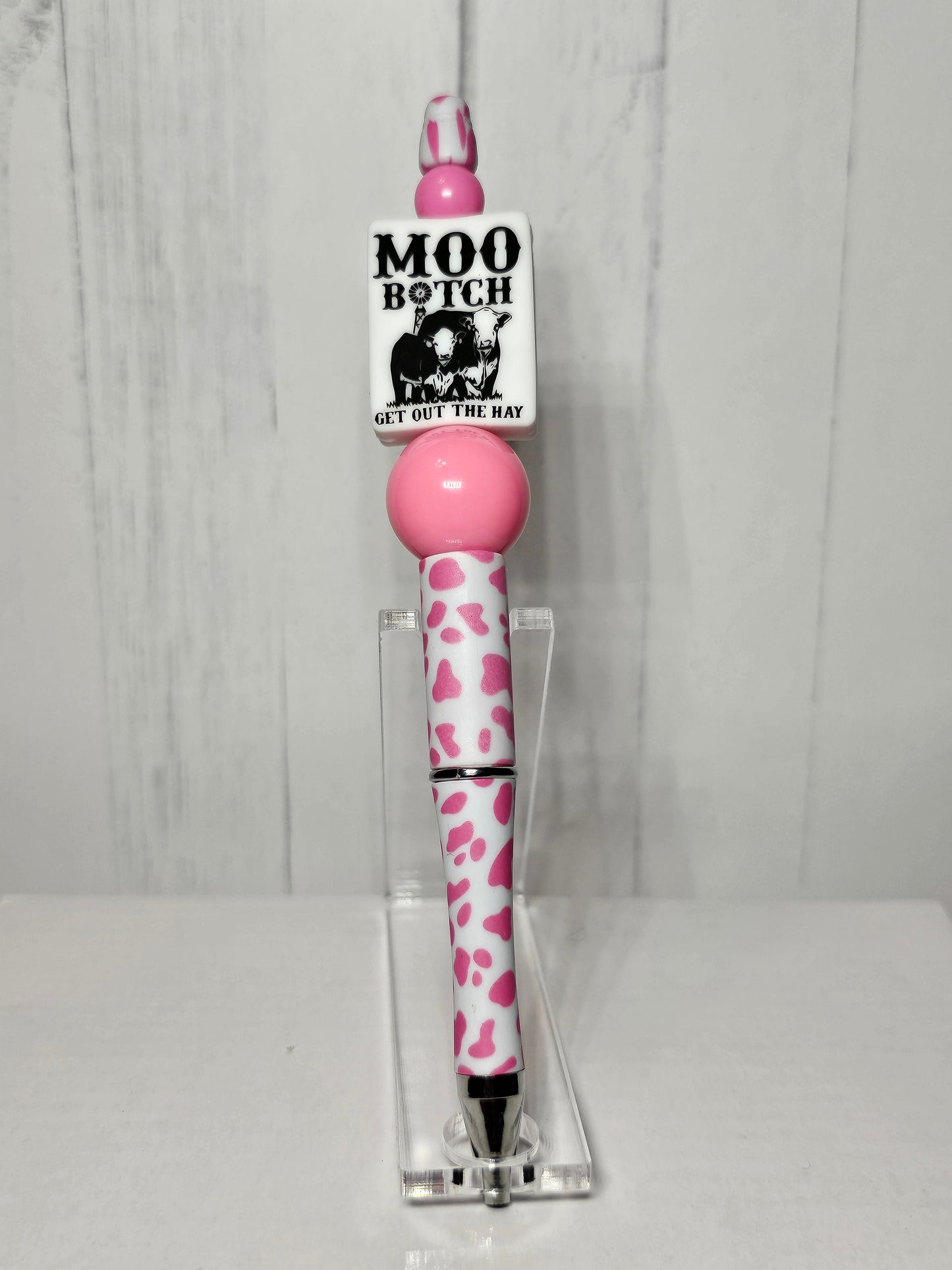 Moo B!tch -  Beaded Pen