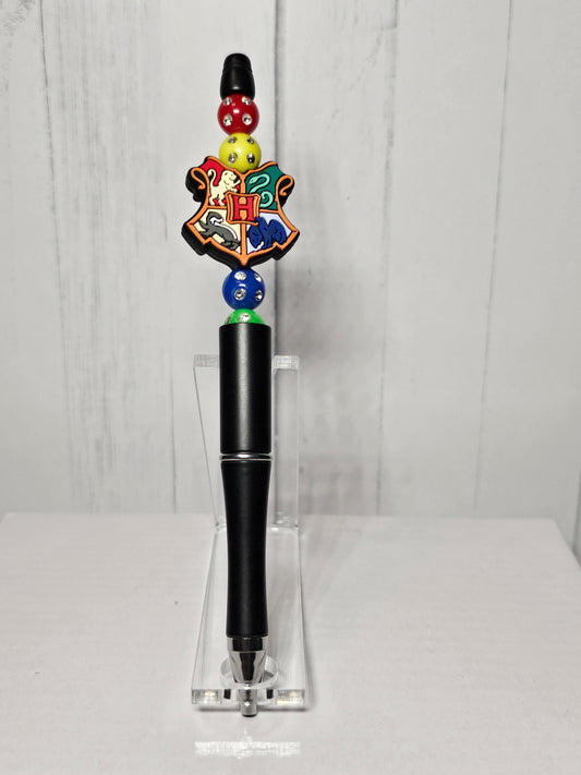 HP Crest -  Beaded Pen