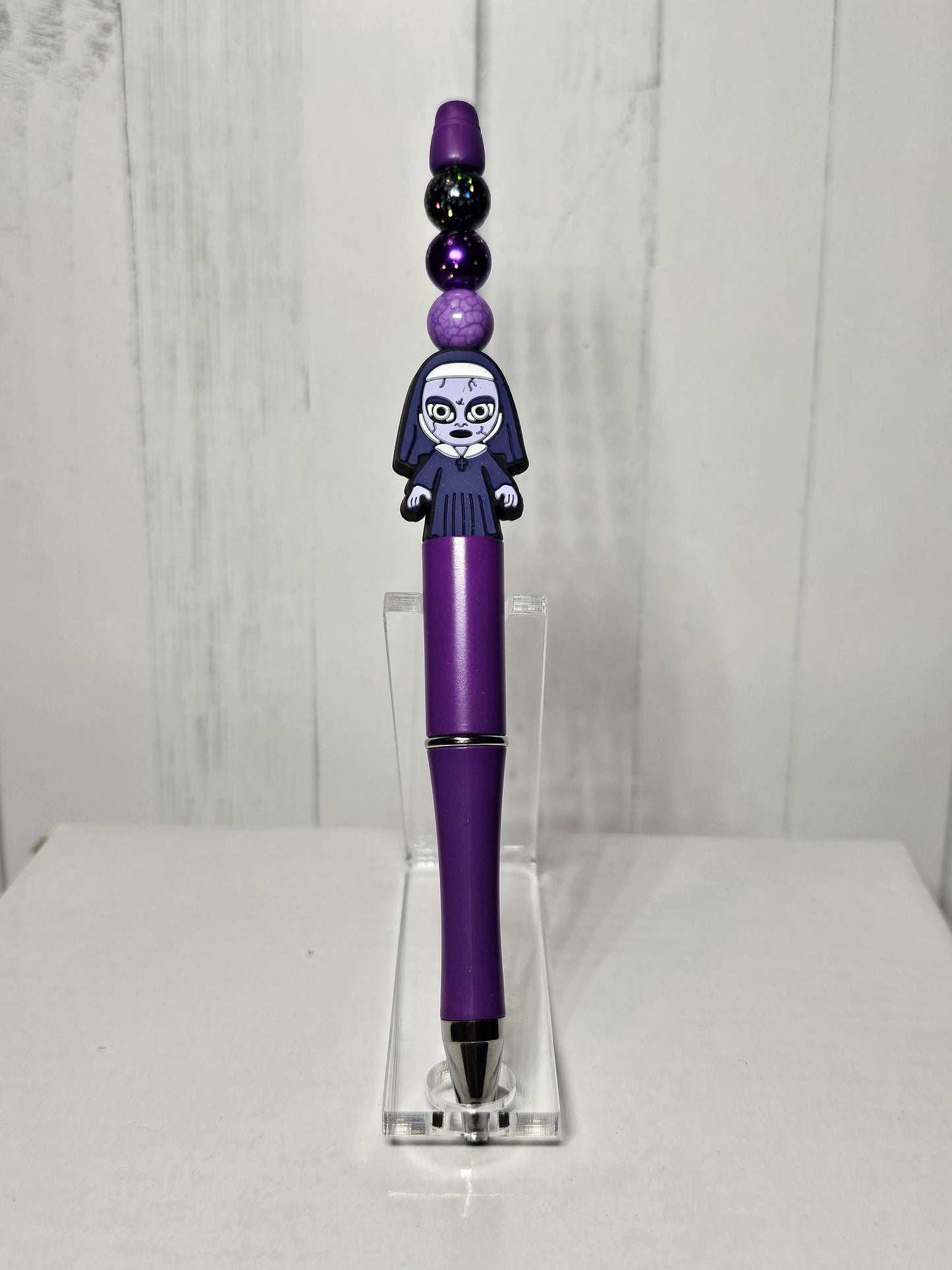 The Nun -  Beaded Pen