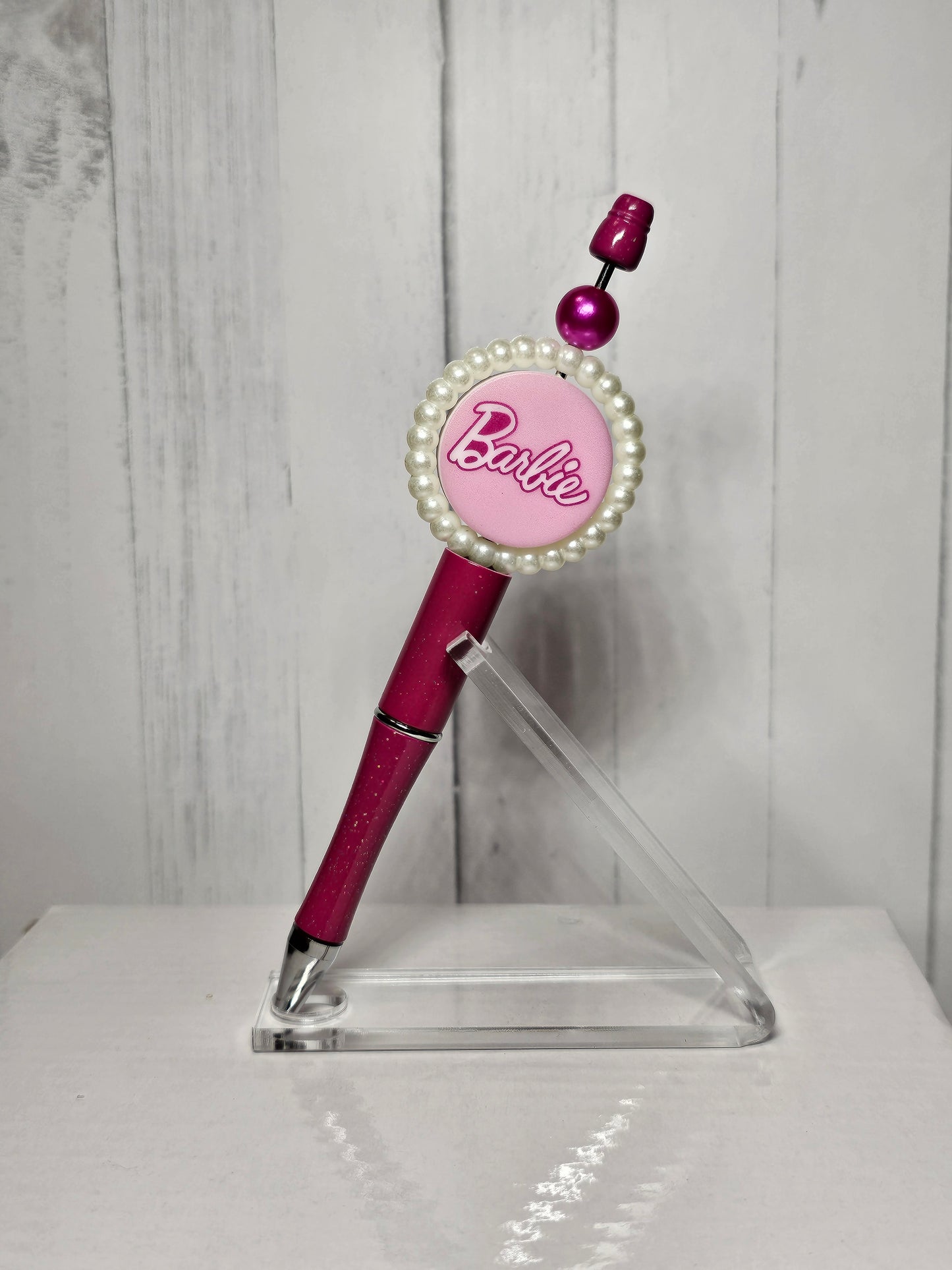 Barbie Circle -  Beaded Pen