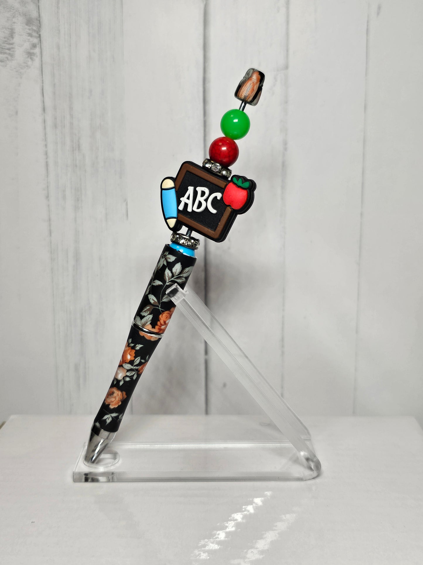 ABC Blackboard -  Beaded Pen