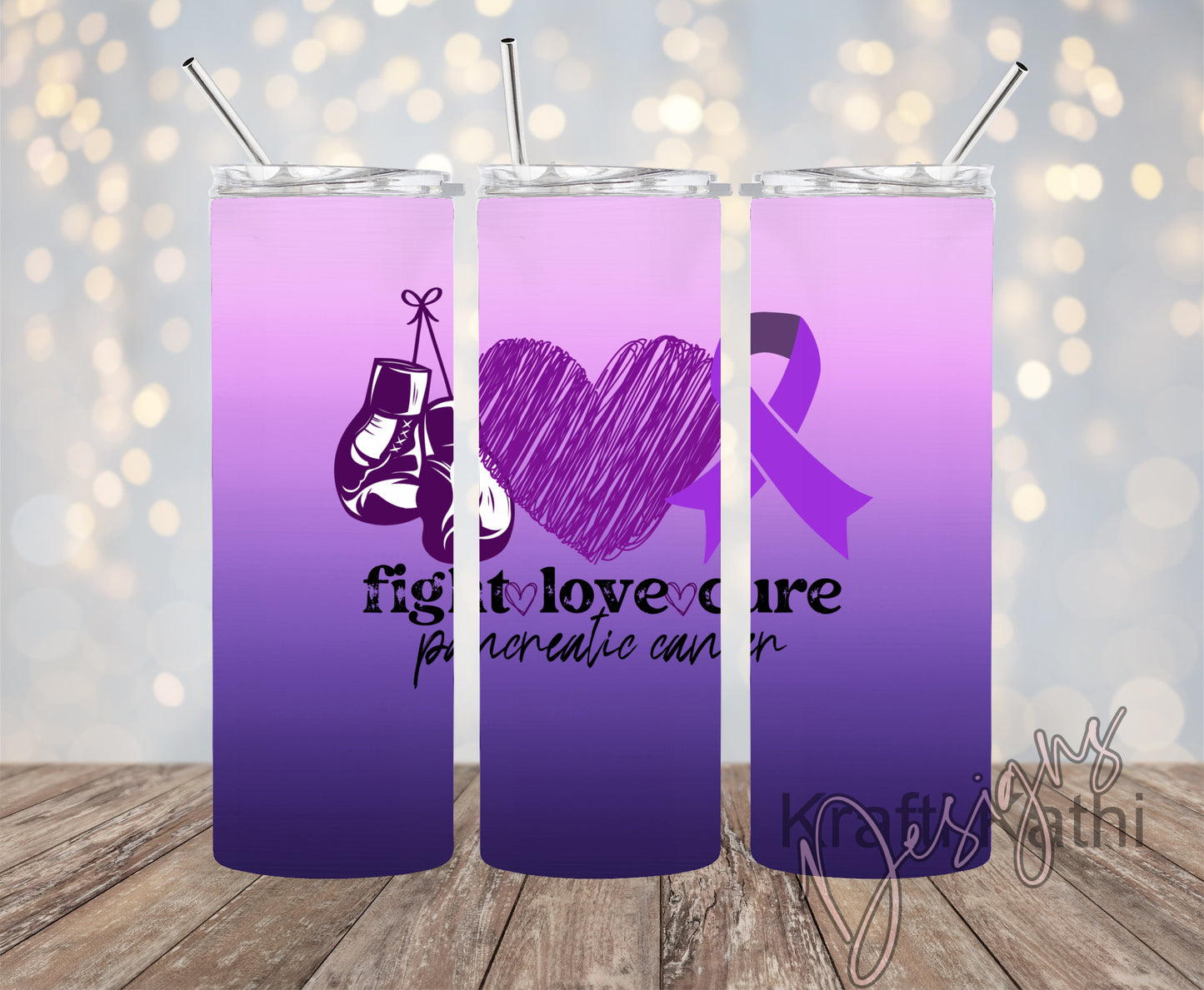 Pancreatic Cancer FLC - 20oz Stainless Steel Tumbler