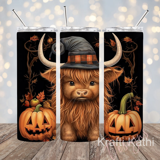 Baby Cow Witch - 20oz Stainless Steel Tumbler