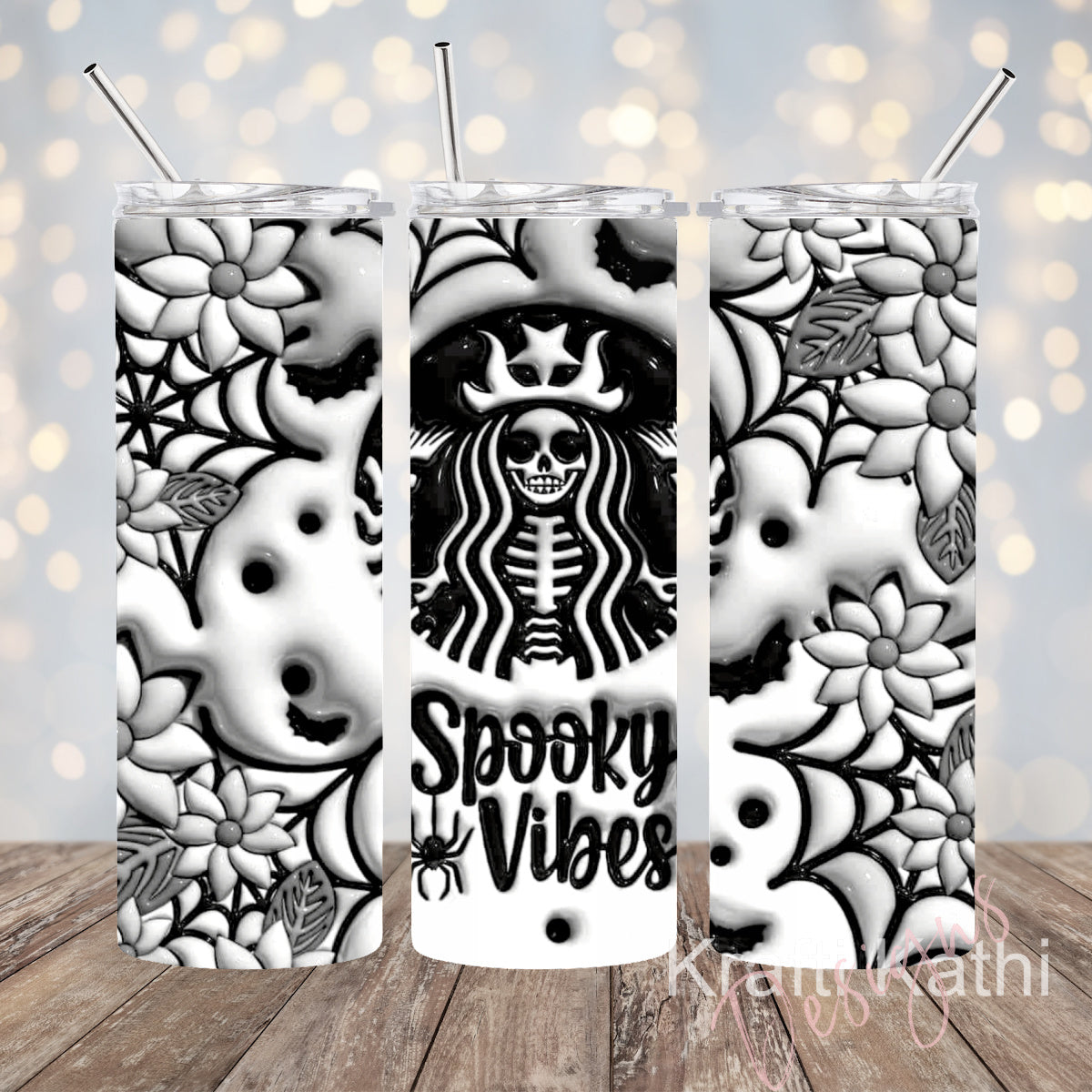 Spooky Vibes - 20oz Stainless Steel Tumbler