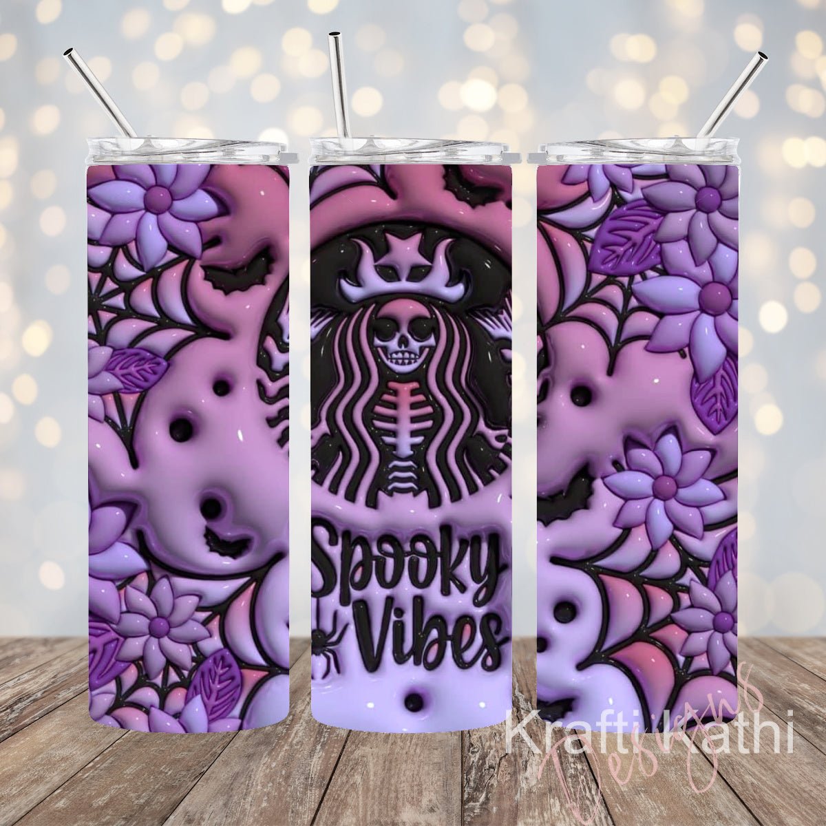 Spooky Vibes - 20oz Stainless Steel Tumbler