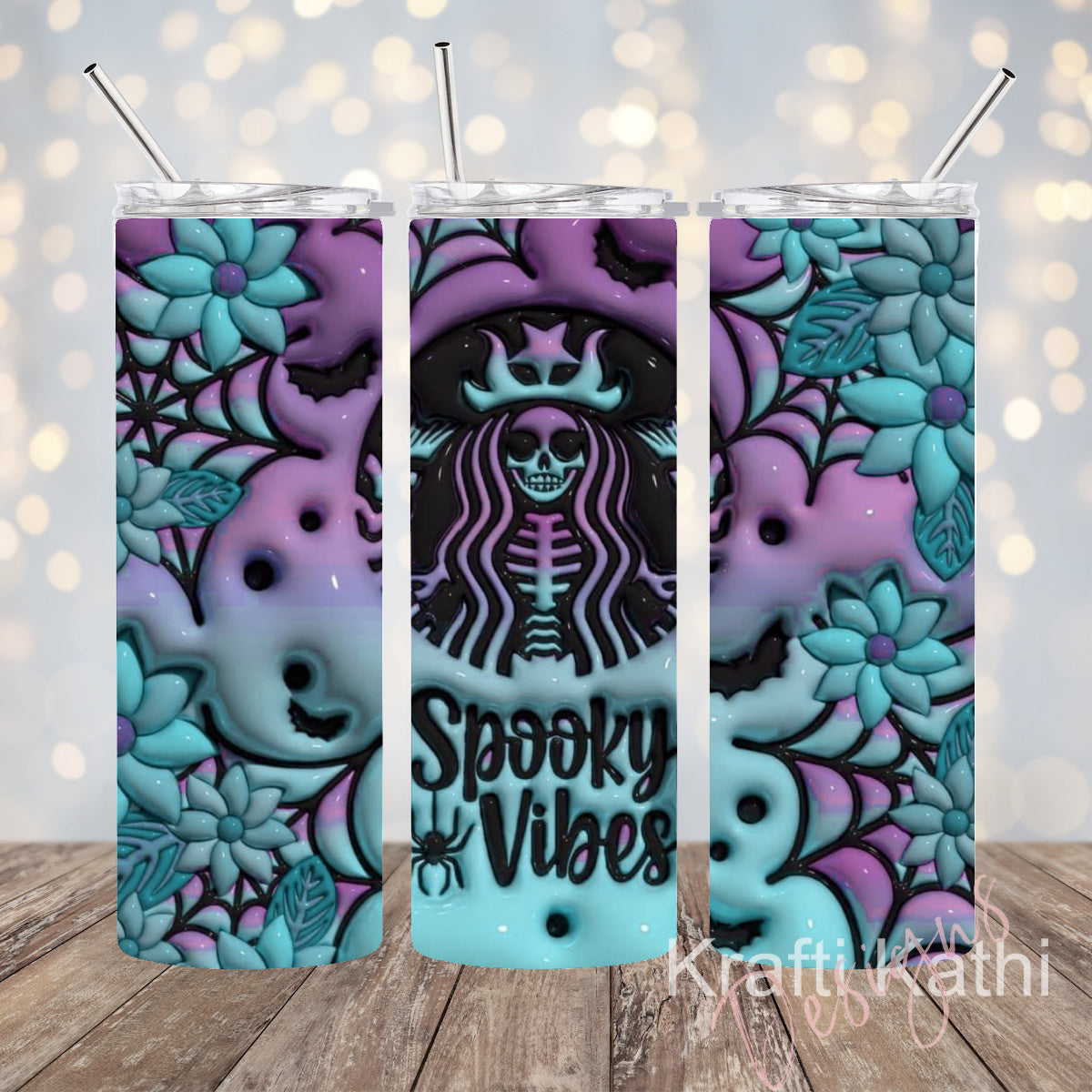 Spooky Vibes - 20oz Stainless Steel Tumbler