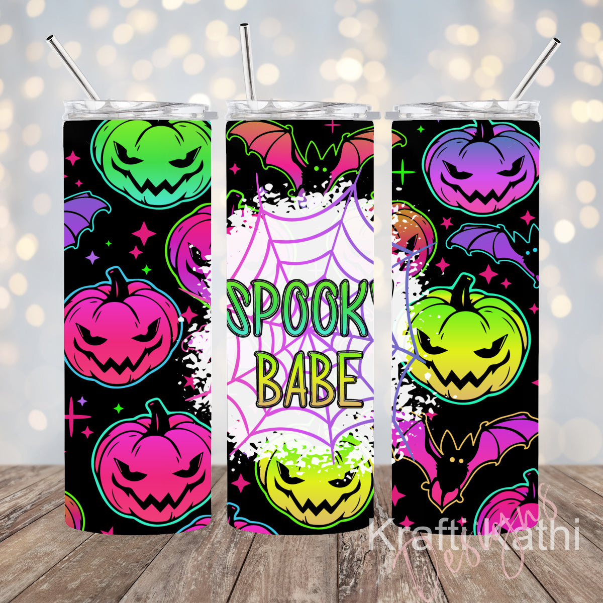 Spooky Babe - 20oz Stainless Steel Tumbler