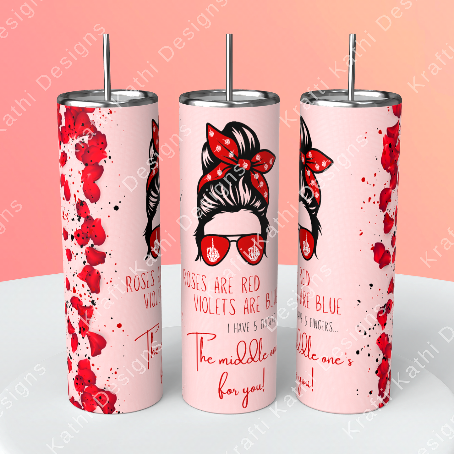 Middle One For You - 20oz Stainless Steel Tumbler