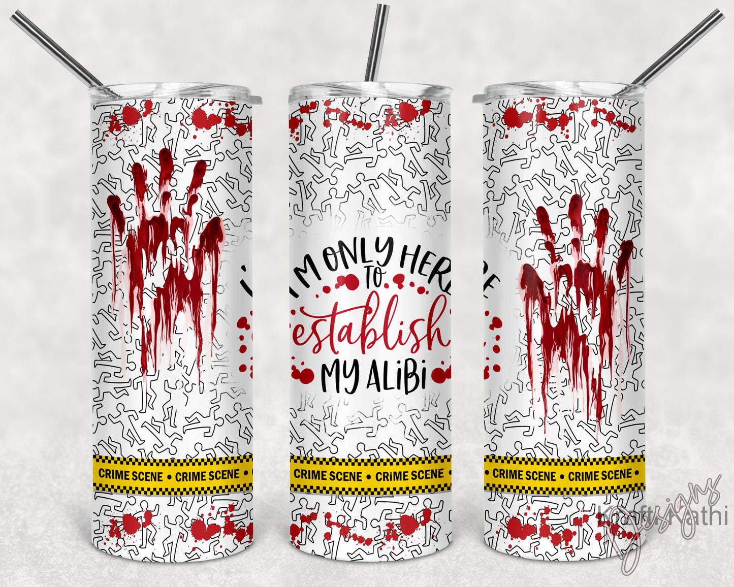 Establish Alibi - 20oz Stainless Steel Tumbler