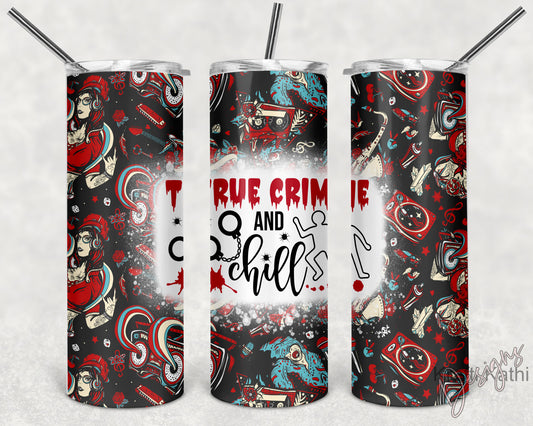 TC And Chill - 20oz Stainless Steel Tumbler