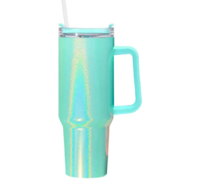 40oz Shimmer Tumbler (Turquoise)