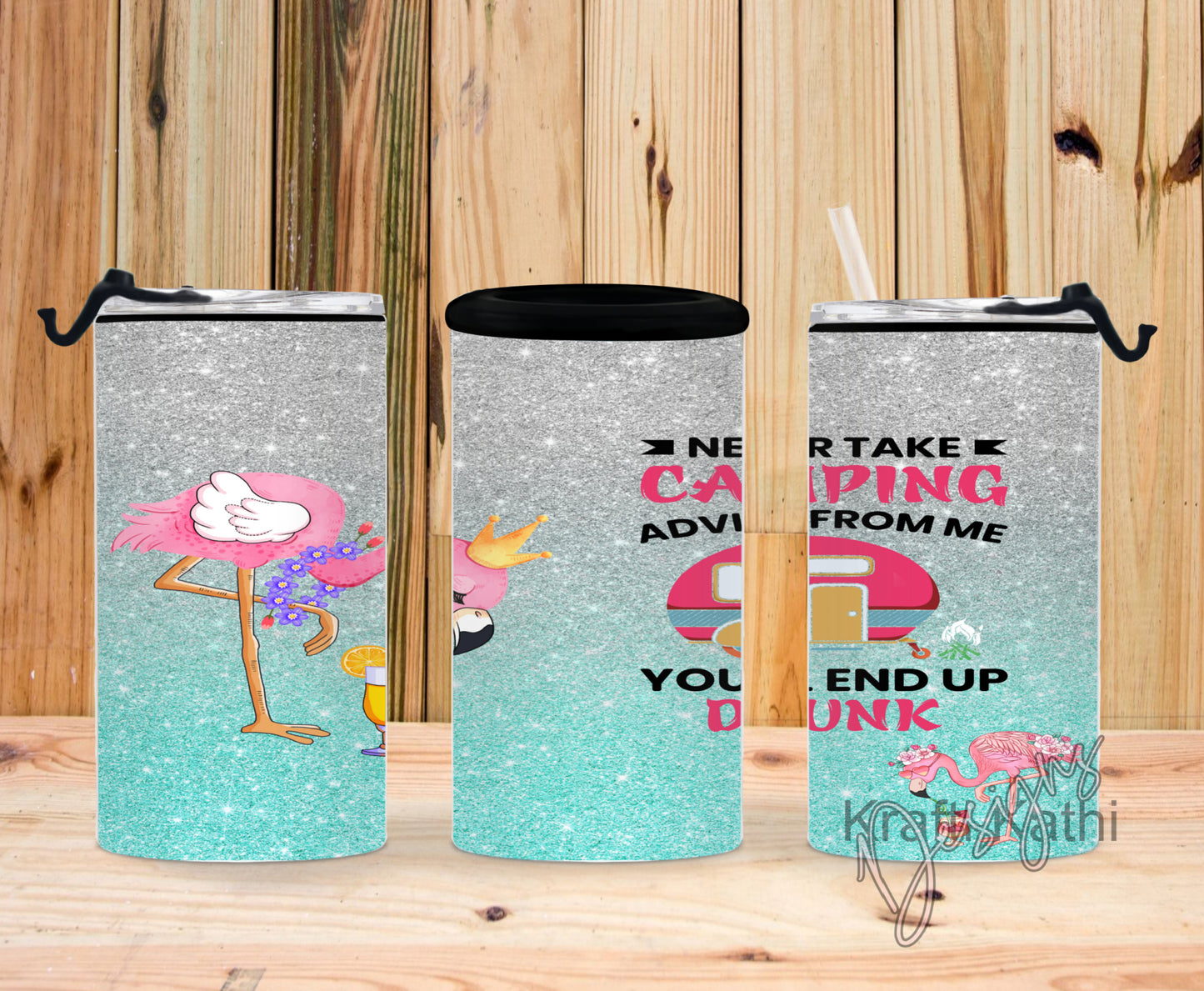 Camping Advice Flamingo 4-n-1 Can Cooler