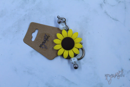 Sunflower Bar Keychain